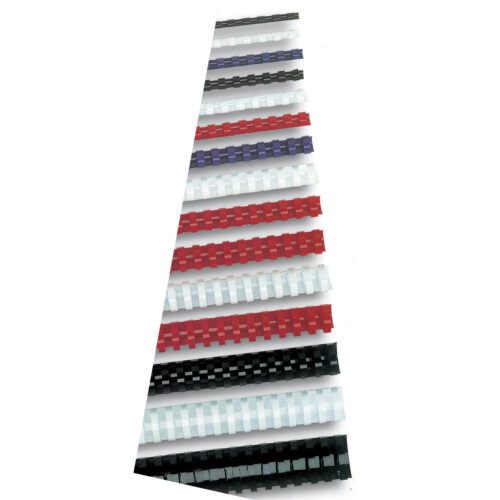 DORSO PLAST.OVALE BIANCO 32MM