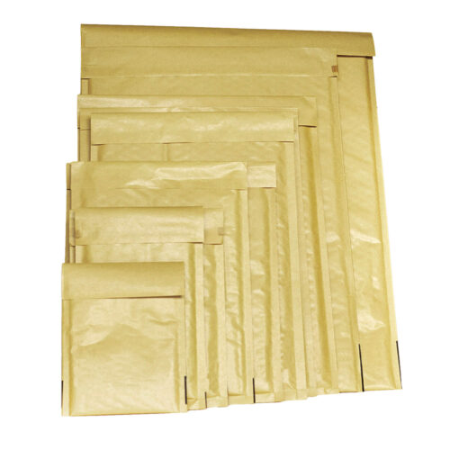 10 BUSTE IMBOTTITE AVANA MIS. CM 35x47